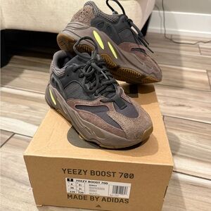 Yeezy Boost 700 Brown and Black Athletic Shoes